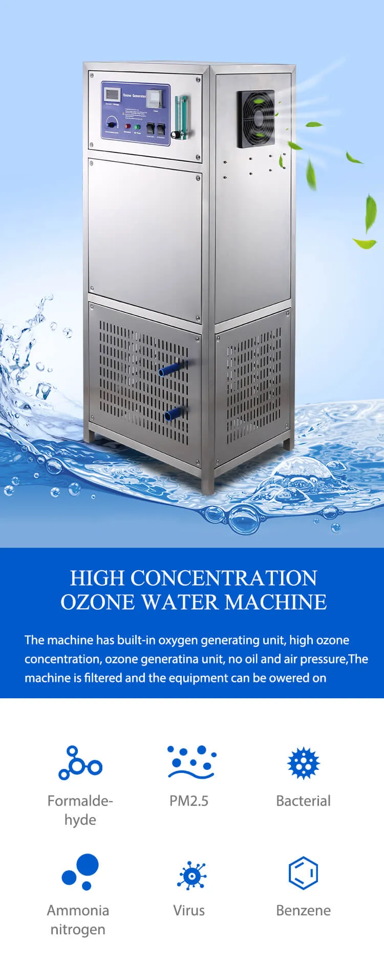 qlozone ows water 30g ozone generator