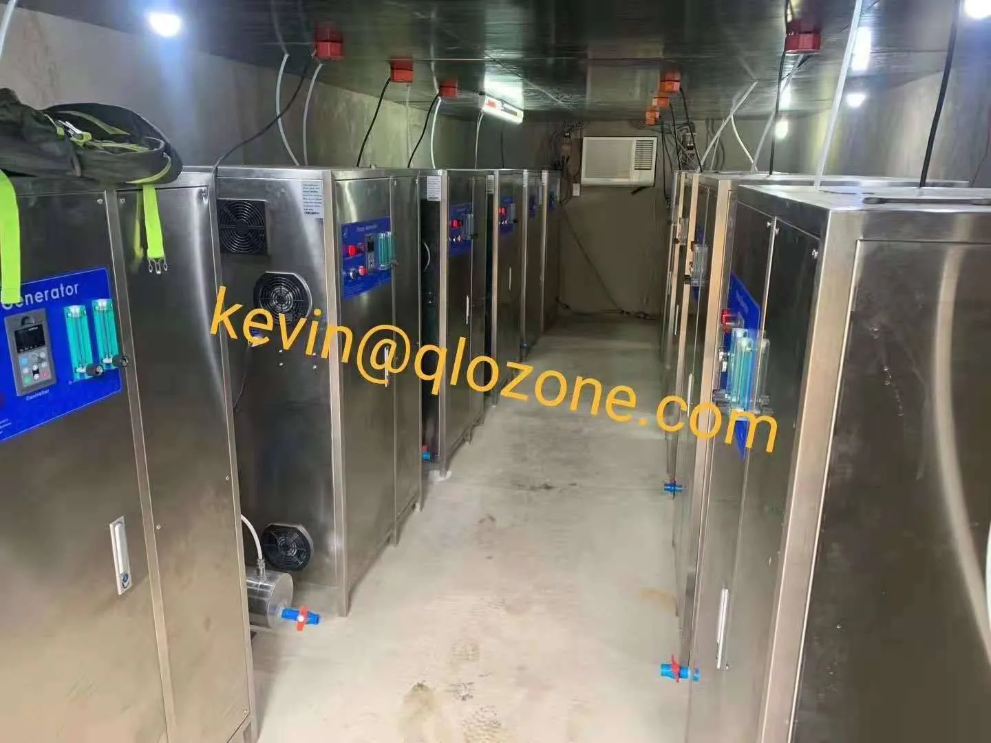 ozone generator system for aquaculture